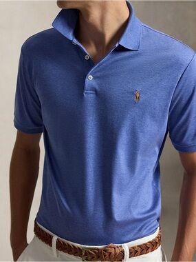 Ralph Lauren Classic Fit Soft Prima Cotton Polo Shirt size XL